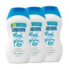 Kit com 3 Protetor Solar Sundown Starck FPS 30 120mL