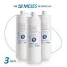 Kit com 3 Refil Filtro IBBL C+3 Girou Trocou 10610080