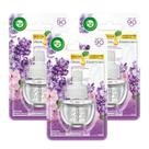 Kit com 3 Refis 16ml Difusor Elétrico Bom Ar Lavanda e Gerânio