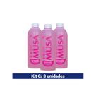 Kit Com 3 Removedor de Esmalte sem acetona Musa 500ml