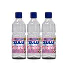 Kit com 3 Removedores Zulu Perfumado 450ml Limpeza e Praticidade