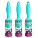 Kit com 3 Rolo Adesivo Tira Pelos Novica 201
