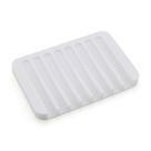 Kit Com 3 Saboneteiras em silicone com Dreno mantém o sabonete novo