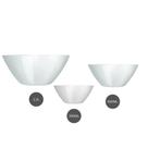 Kit Com 3 Saladeiras Duralex Opaline