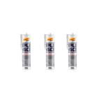 Kit com 3 Selantes de Poliuretano PU-40 Cinza 400g