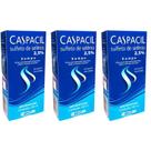 Kit com 3 shampoo caspacil 100ml anticaspa sulfeto de selênio