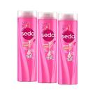 Kit com 3 Shampoos Seda Ceramidas 325ml