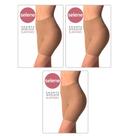 Kit Com 3 Shorts Modelador Slim Com Elastano Levanta Bumbum Selene