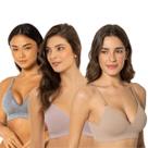 Kit Com 3 Sutiã Bojo Daily Trifil