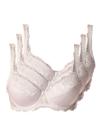 Kit com 3 Sutiãs com Aro e Bojo Iridien Demillus 65204 Taça B