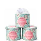 Kit com 3 Talcos Corporais Encanto Ninna Rosa com Pompom Aplicador 100g cada