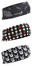 Kit com 3 Testeira Headband Faixa de Cabeça Hupi Dark