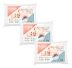 Kit com 3 Travesseiros de Bebe Kit com 3 Travesseiros de Bebe