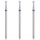 Kit com 3 Unidades Brocas Microdont Diamantada PM07