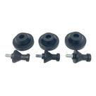 Kit com 3 unidades Coxim Borracha + Pino Caixa Filtro Ar Uno