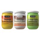 Kit Com 3 Unidades De Manteigas Capilares Soft hair 220g Cada (Karite + Murumuru + Abacate)