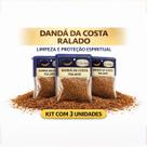 Kit com 3 Unidades Erva Danda da Costa Ralada Limpeza Espiritual Proteção Purificação