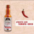 Kit com 3 unidades, Molho De Pimenta Com Tomate Seco 60 ml Kit com 3 unidades, Molho De Pimenta Com Tomate Seco 60 ml