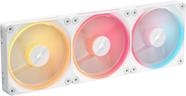 Kit com 3 Ventoinhas Corsair iCUE Link LX120-R RGB 120 mm
