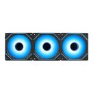 Kit Com 3 Ventoinhas Rise Mode Magneto Pro 120mm ARGB Preto RMMAPROARGBB