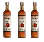 Kit com 3 Vinagres de Maçã Orgânico 500ml - Sr. Viccino