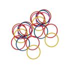 Kit com 30 Argolas de Brinquedo 10cm