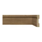 Kit com 30 Barras Rodapé MDF 15mmx7cm 702 Metro Linear 72m