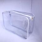Kit com 30 necessaire transparente Gelo 23x15