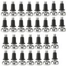 Kit com 30 Sapata Pé Nivelador Base 21mm Zincado