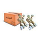 Kit Com 30 Terminais De Bateria Modelo Sapo Sapão Kit Com 30 Terminais De Bateria Modelo Sapo Sapão