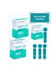 Kit com 300 lancetas Agulhas Universal para Canetas para medir diabetes Glicemia Uniqmed