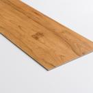 Kit com 32m² de Piso Vinílico em Régua 20cm x 3mm x 100cm Belplast Marrom/Amendoa