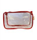 Kit com 35 necessaire Transparente 23x15