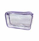 Kit com 35 necessaire Transparente 23x15