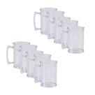 Kit com 36 Canecas Cristal Em Acrílico350ml