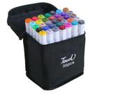 Kit Com 36 Canetinhas Touch Para Colorir Pintar e se Divertir