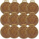 Kit com 36 Medalhas Rema Honra Ao Mérito 40mm Com Fita Cor Bronze 4440 Kit com 36 Medalhas Rema Honra Ao Mérito 40mm Com Fita Cor Bronze 4440