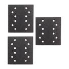 Kit com 3un Base Almofada Compatível com Lixadeira Orbital Mondial FLO-02 C0071-22