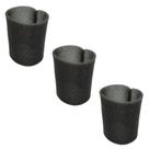 Kit com 3un de Filtro de Espuma Compatível com Aspirador Vonder IAPV 1840 68.97.184.031