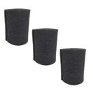 Kit com 3un de Filtro Espuma do Motor para Extratora WAP Multi Cleaner Aqua Cleaner FW006308
