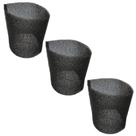 Kit com 3un Filtro de Espuma para Aspirador de Pó Wap GTW Inox 15 FW008868