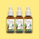 Kit com 3un Óleo de Citronela e Cravo Pronto para a pele 50ml WNF