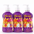 Kit com 3un Sabonete Líquido Chocolix Marshmallow 400ml