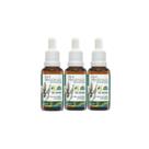 Kit com 3und Óleo de Melaleuca pronto para pele 30ml