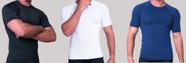 Kit com (3x) Camisa Térmica Manga Curta Treino ESPORTE Kit com (3x) Camisa Térmica Manga Curta Treino ESPORTE