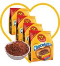 Kit com 4 Achocolatado Chocolatto 3 Corações Refil Pacote 560g Kit com 4 Achocolatado Chocolatto 3 Corações Refil Pacote 560g