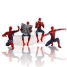 Kit com 4 Action Figure Spider Man 8cm Marvel Homem Aranha Kit com 4 Action Figure Spider Man 8cm Marvel Homem Aranha