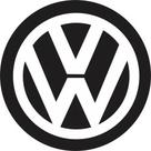 Kit Com 4 Adesivos Resinados Centro De Rodas Volkswagen 60mm