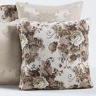 Kit com 4 Almofadas Decorativas Estampada e Lisa Sofá Sala