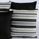 Kit com 4 Almofadas Decorativas Jacquard Suede Sofá Sala